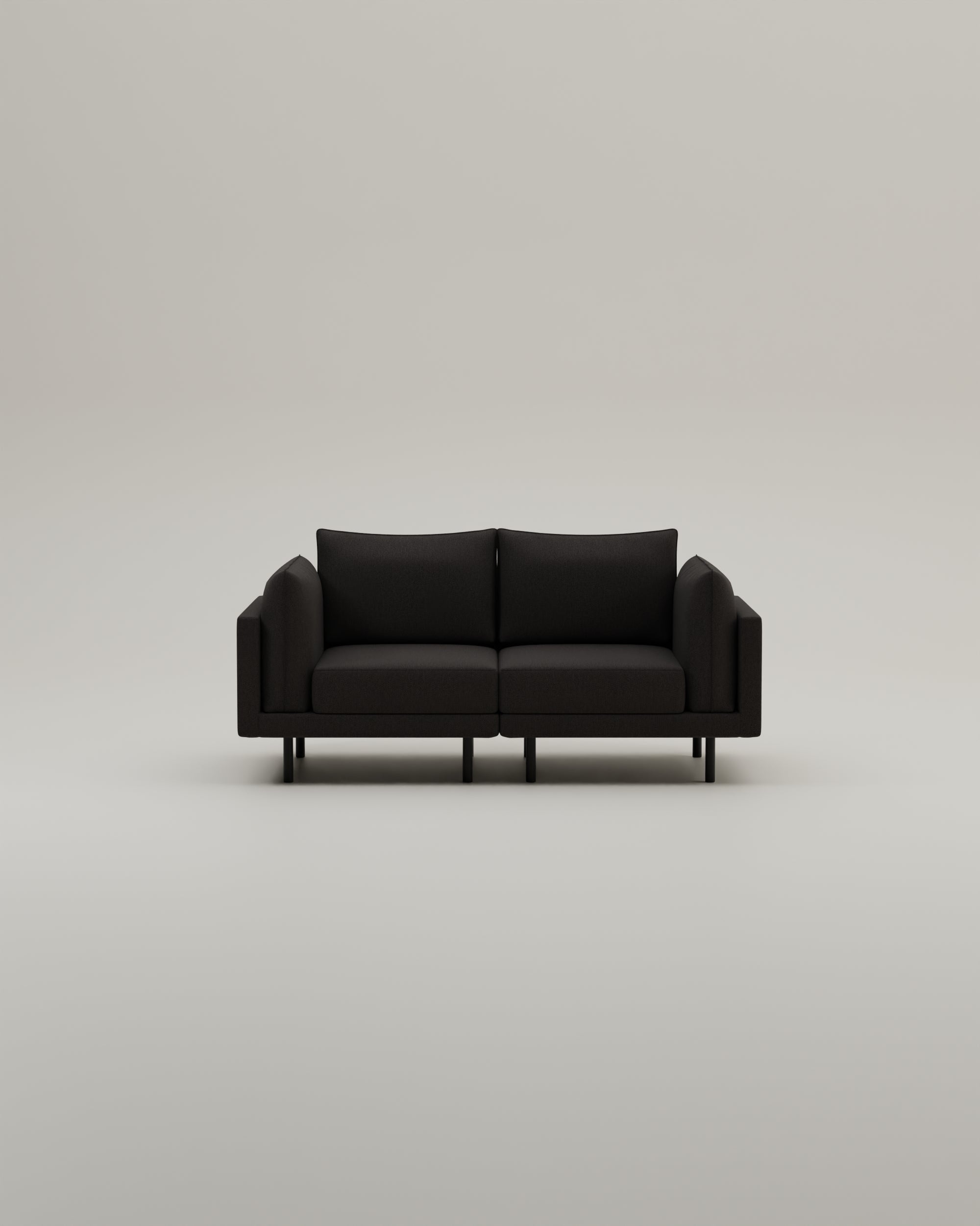 Stoffbezug - Modulares Sofa Donna 2-Sitzer