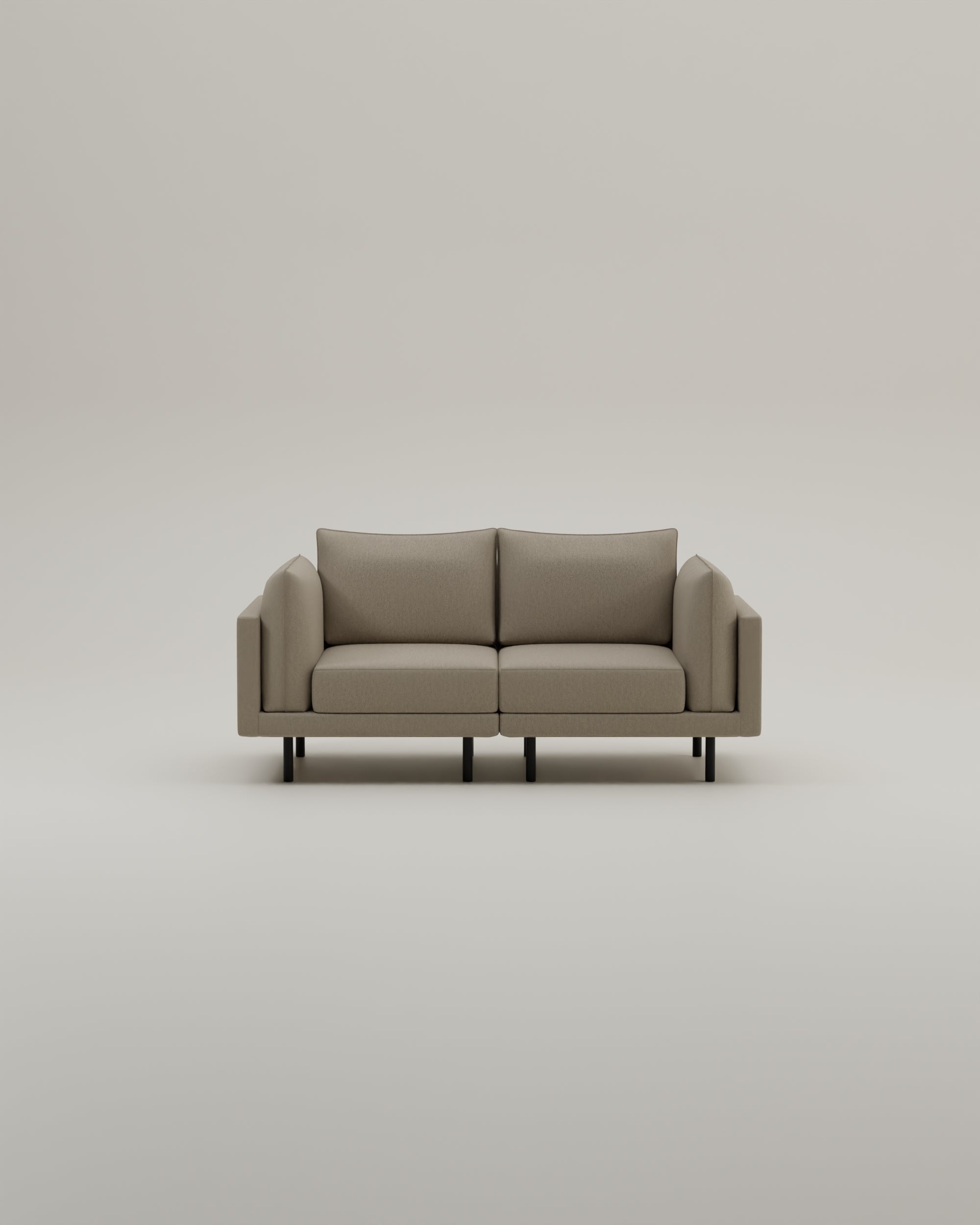 Stoffbezug - Modulares Sofa Donna 2-Sitzer