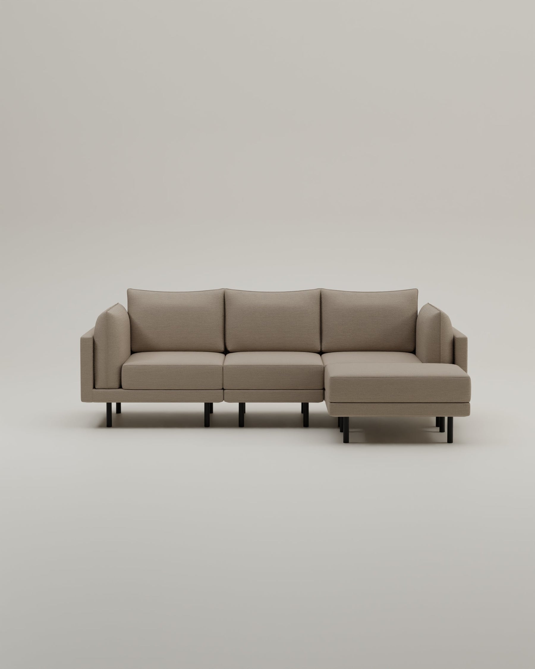 Outlet - Modulares Sofa Donna 4-Sitzer mit Schlaffunktion Showroom Hamburg