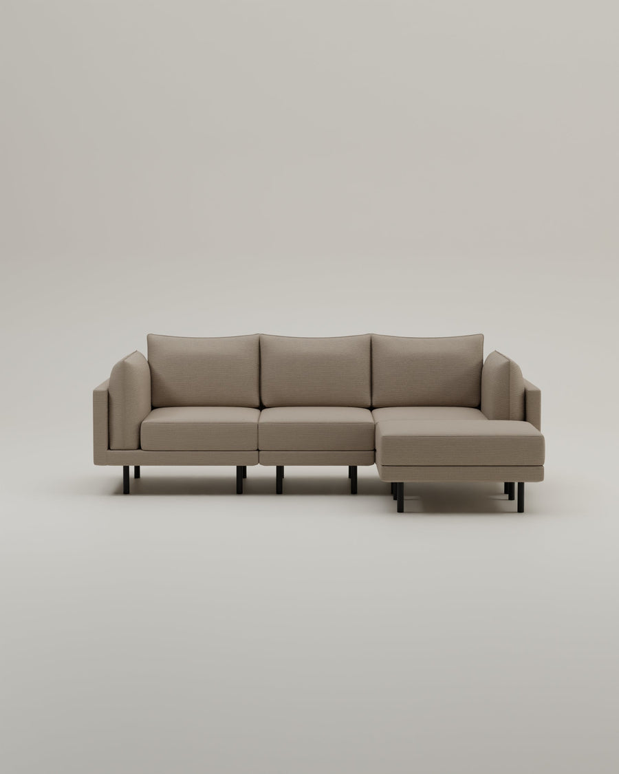 Outlet - Modulares Sofa Donna 4-Sitzer mit Schlaffunktion Showroom Hamburg