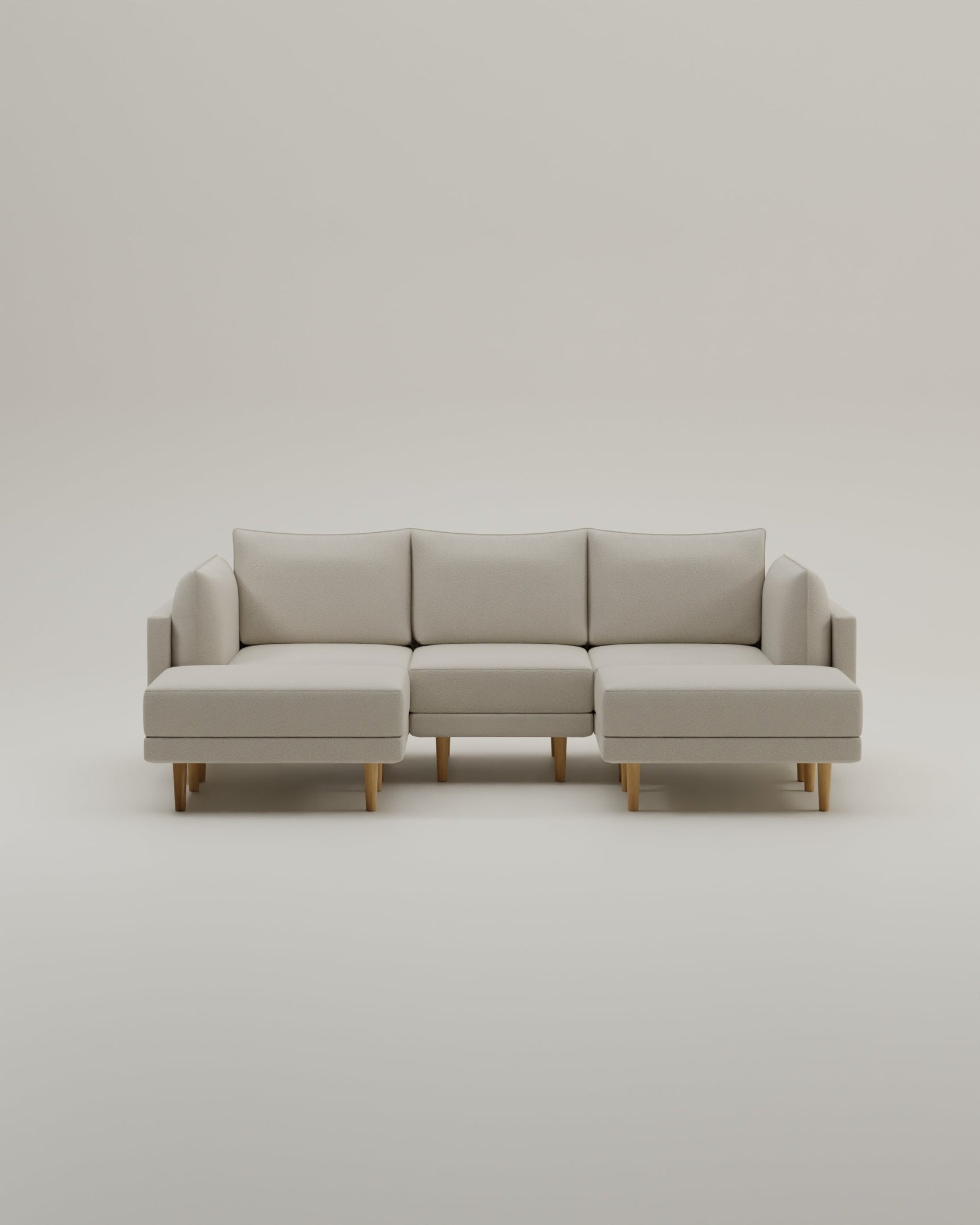 Modulares Sofa Donna U-Form mit Schlaffunktion