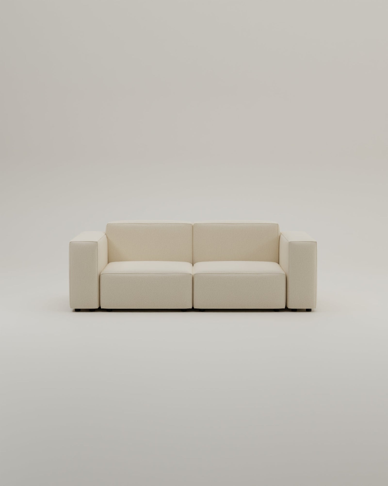 Canapé d'angle modulable 4 places Nina avec fonction couchage
