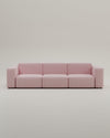 Modulares Sofa Harvey 4-Sitzer mit Schlaffunktion