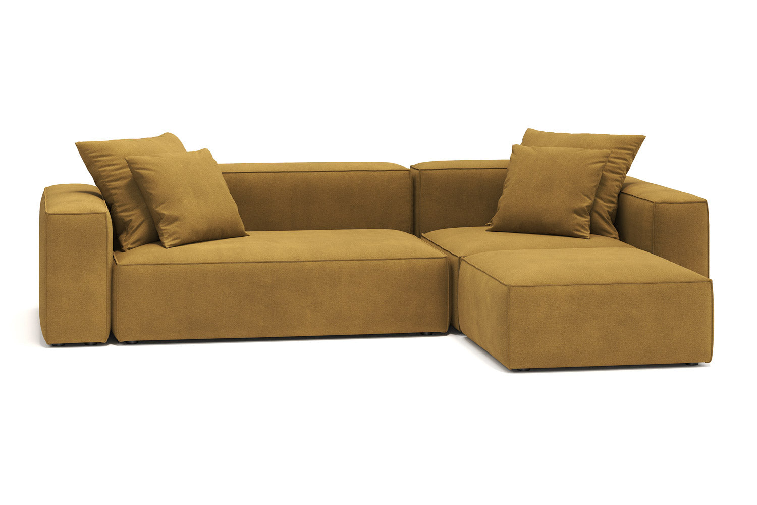 Divano modulare Harvey L con funzione letto