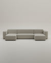 Modulares Sofa Harvey U-Form / Wohnlandschaft mit Schlaffunktion