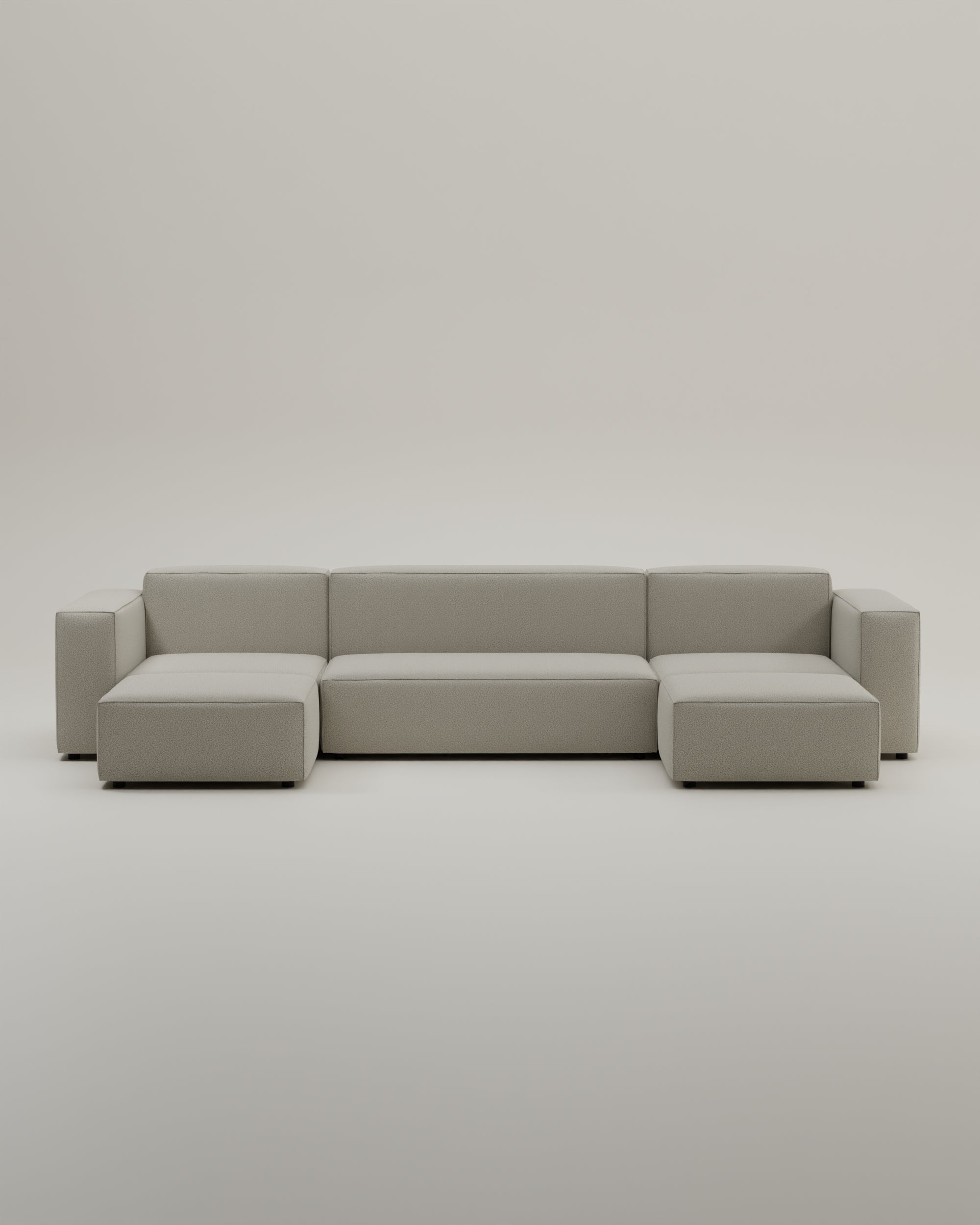 Modulares Sofa Harvey U-Form / Wohnlandschaft mit Schlaffunktion