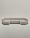 Modulares Sofa Harvey U-Form / Wohnlandschaft mit Schlaffunktion