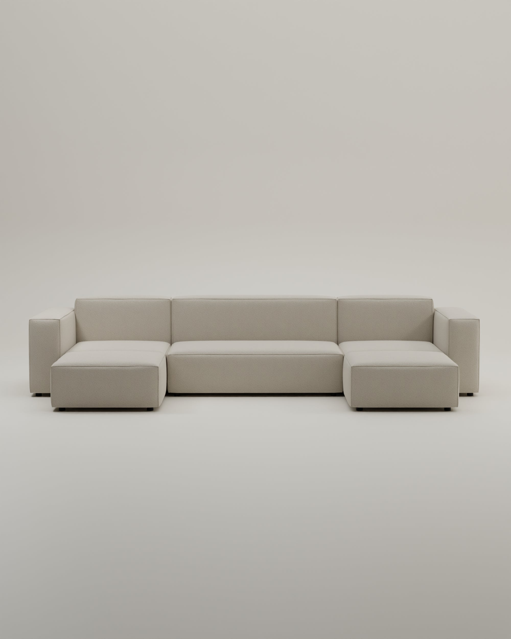Modulares Sofa Harvey U-Form / Wohnlandschaft mit Schlaffunktion