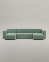 Modulares Sofa Harvey U-Form / Wohnlandschaft mit Schlaffunktion