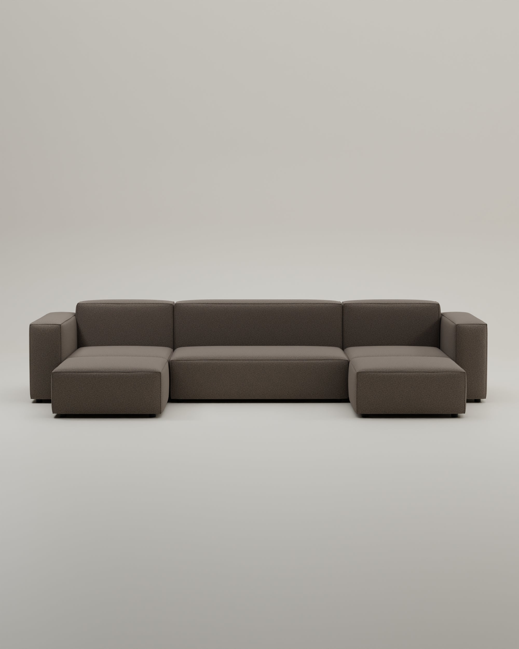 Modulares Sofa Harvey U-Form / Wohnlandschaft mit Schlaffunktion