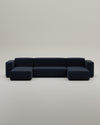 Modulares Sofa Harvey U-Form / Wohnlandschaft mit Schlaffunktion