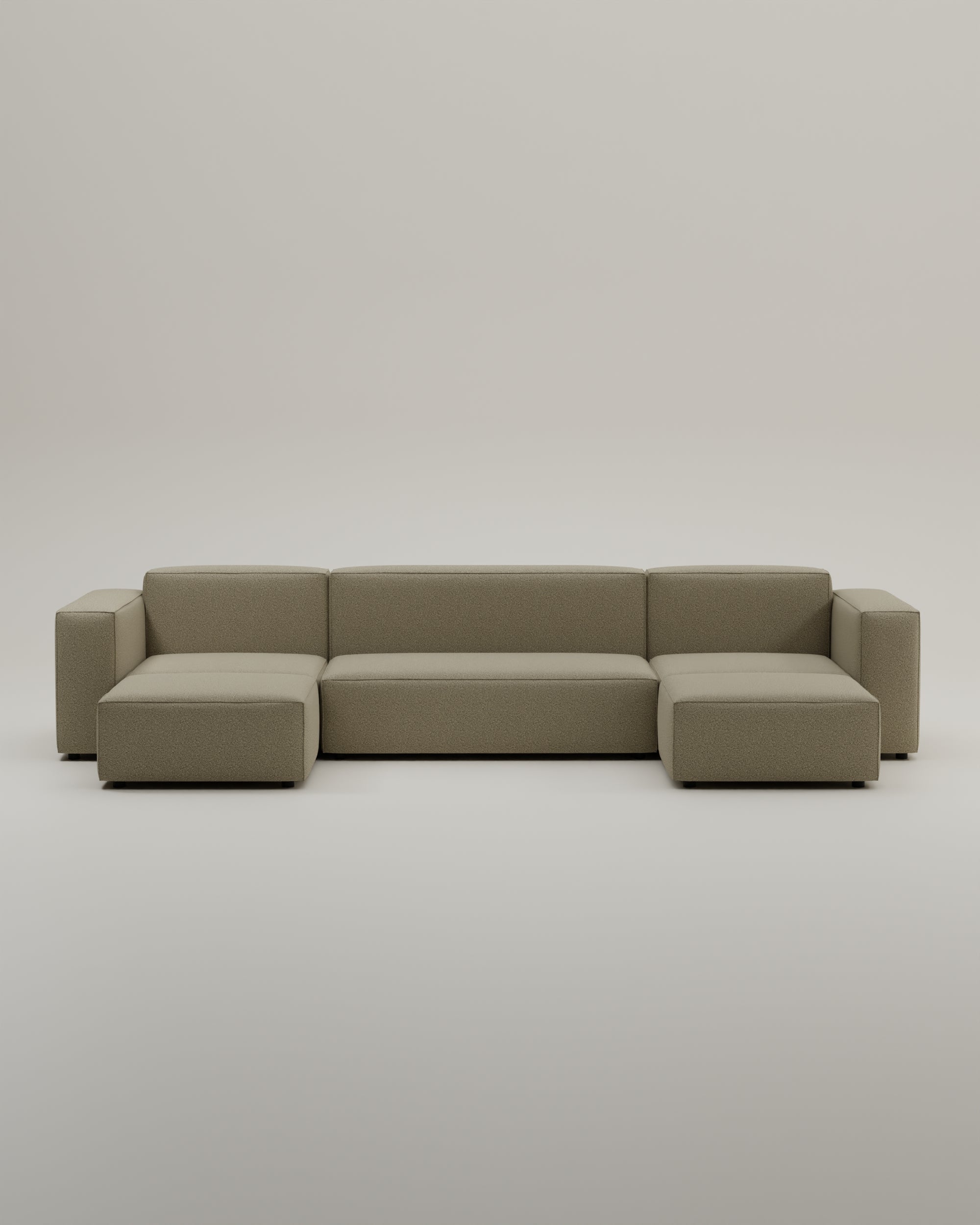 Modulares Sofa Harvey U-Form / Wohnlandschaft mit Schlaffunktion