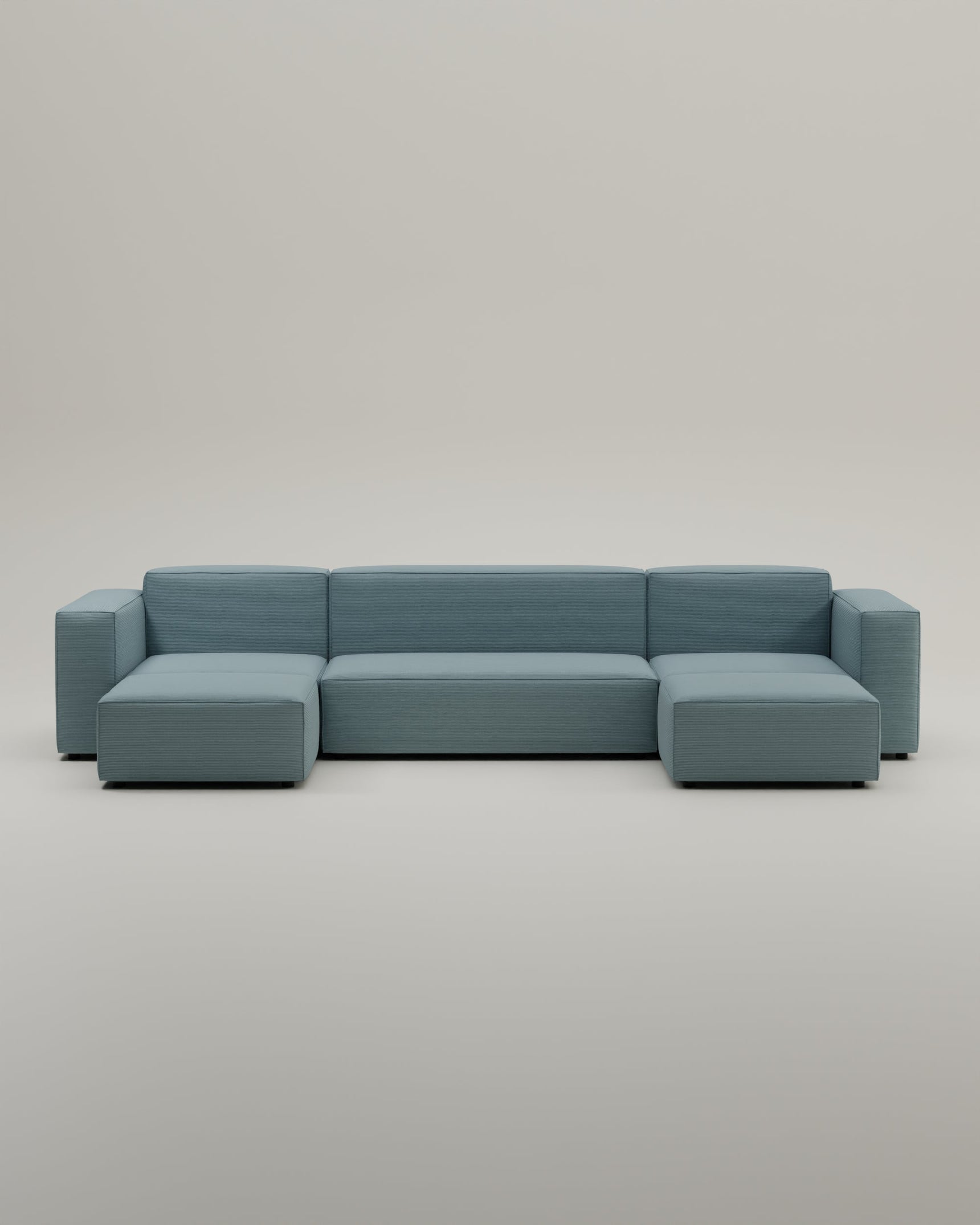 Modulares Sofa Harvey U-Form / Wohnlandschaft mit Schlaffunktion