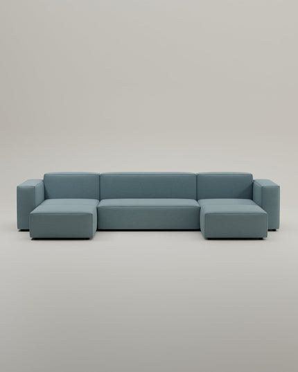 Harvey modular sofa U-Form / Living area with sleeping function