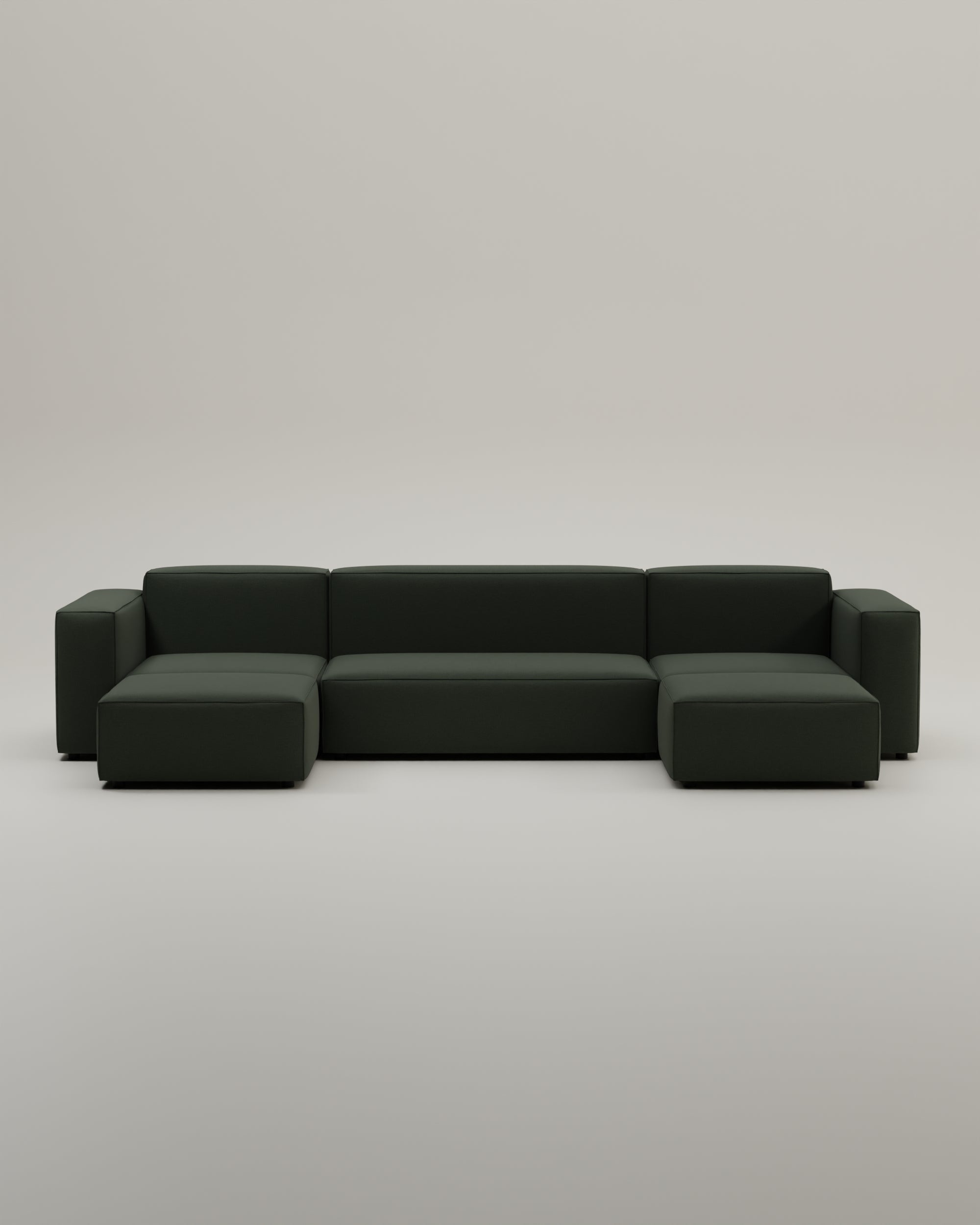 Modulares Sofa Harvey U-Form / Wohnlandschaft mit Schlaffunktion