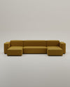 Modulares Sofa Harvey U-Form / Wohnlandschaft mit Schlaffunktion