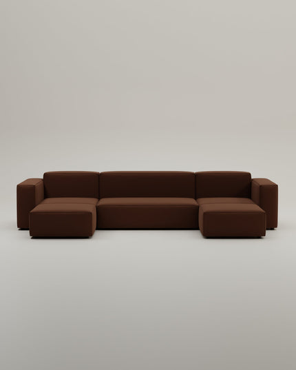 Harvey modular sofa U-Form / Living area with sleeping function
