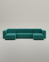 Modulares Sofa Harvey U-Form / Wohnlandschaft mit Schlaffunktion