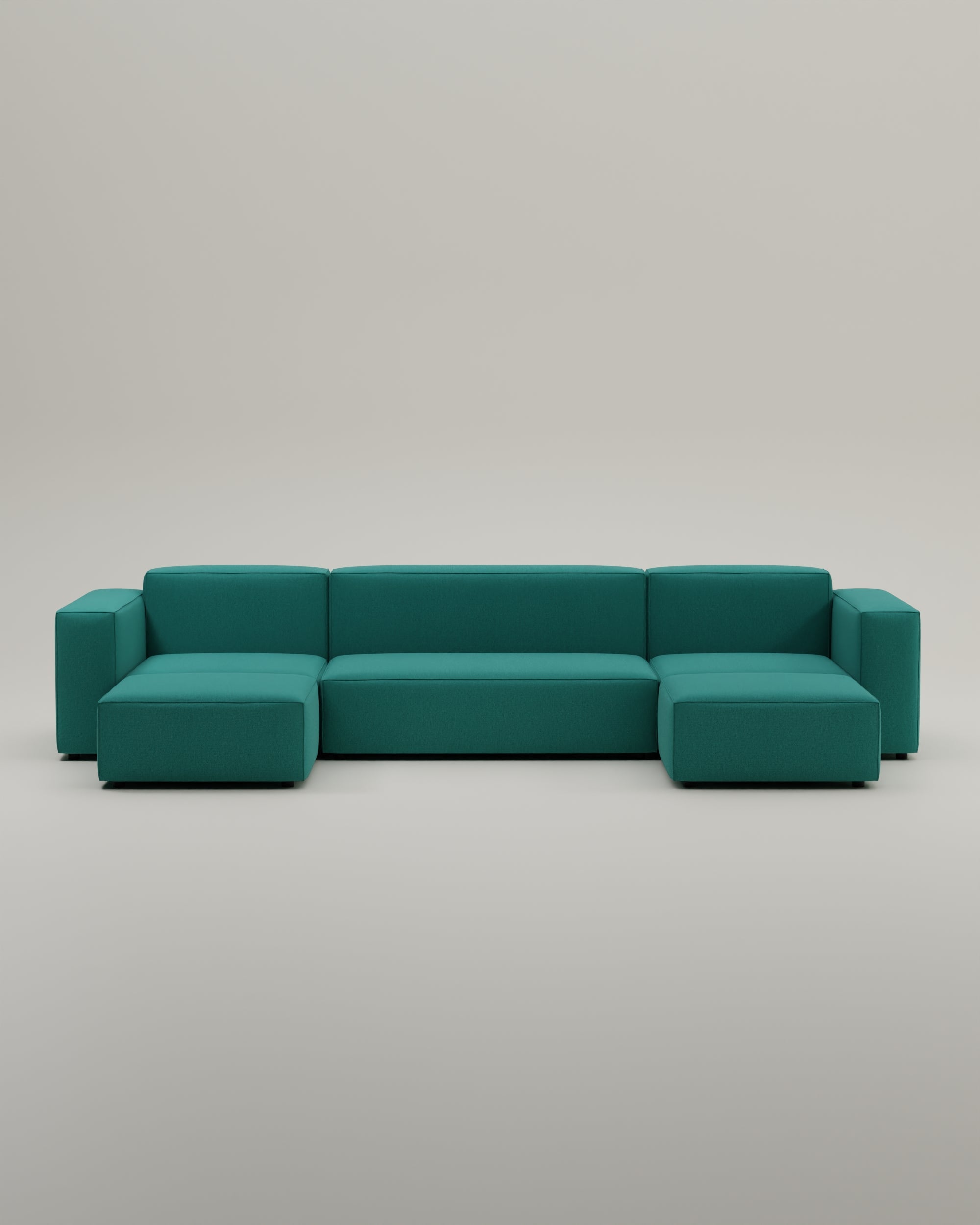 Modulares Sofa Harvey U-Form / Wohnlandschaft mit Schlaffunktion