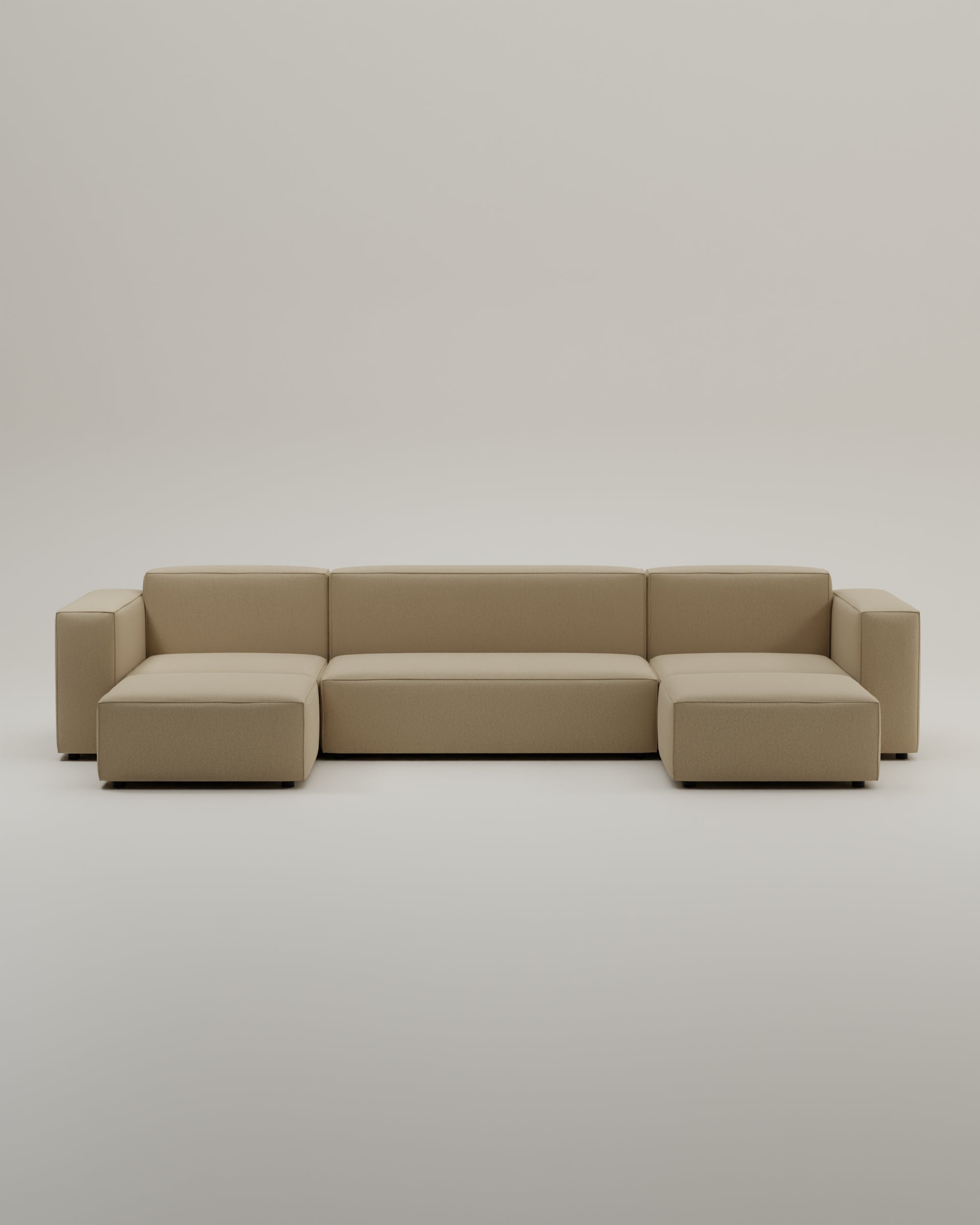 Modulares Sofa Harvey U-Form / Wohnlandschaft mit Schlaffunktion