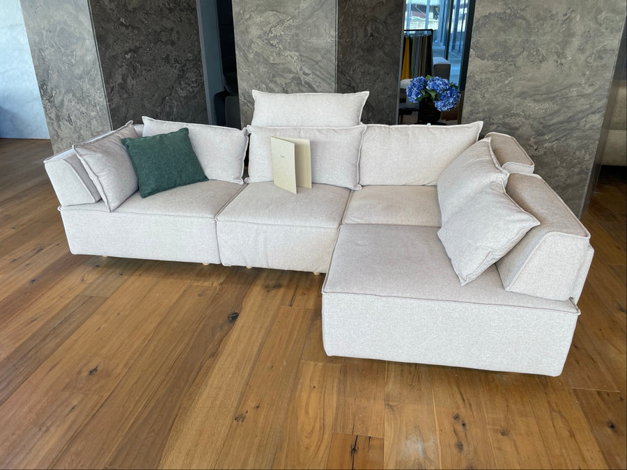 Outlet - Modular sofa Louis M with sleeping function - Showroom Geneva