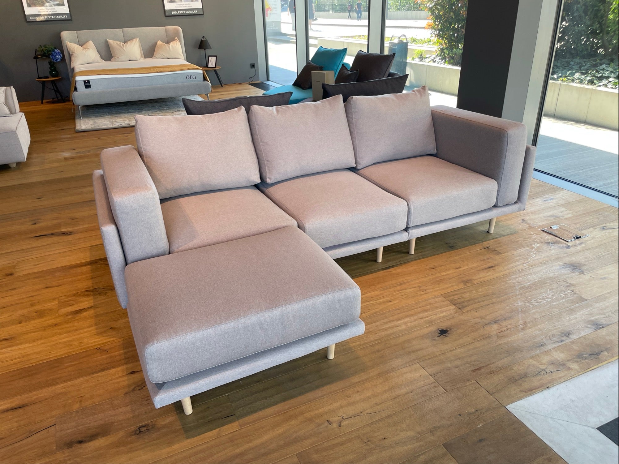 Outlet - Divano componibile Donna con funzione letto - Showroom Ginevra