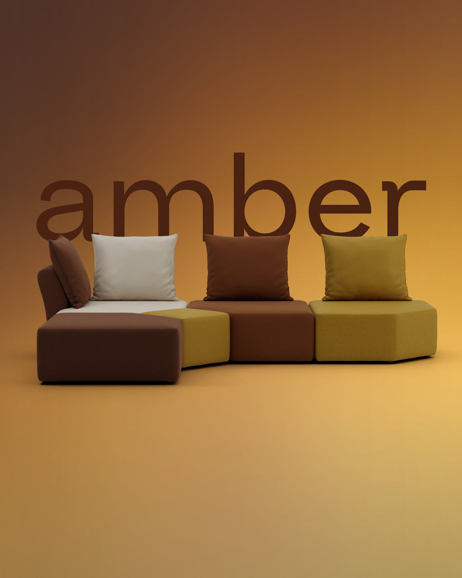 Edizione speciale Amber - Divano modulare Katrina