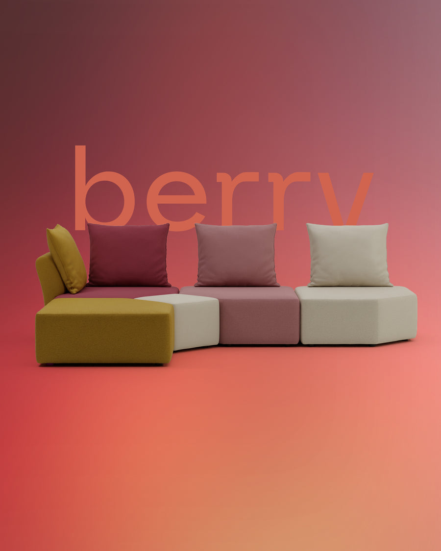 Edizione speciale Berry - Divano modulare Katrina