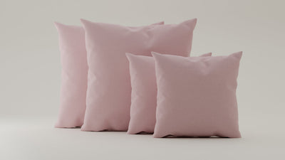 Rose-Bouclé / 2x 50x50cm / 2x 70x70cm