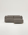 Louis 2-seater modular sofa with footstool and sleeping function