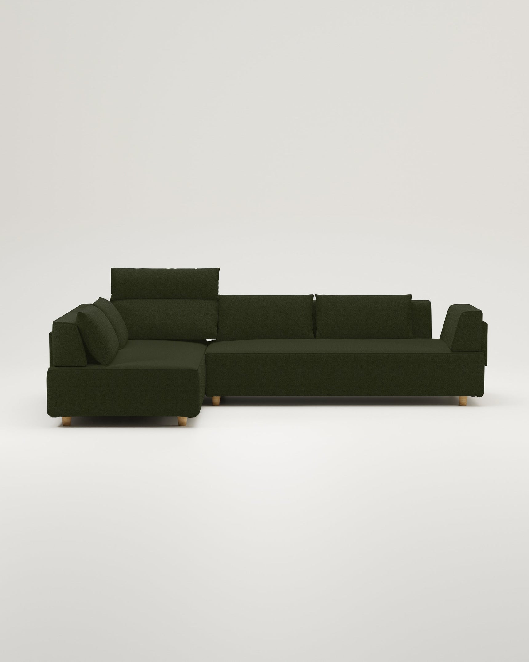 Modulares Sofa Louis 5-Sitzer mit Schlaffunktion