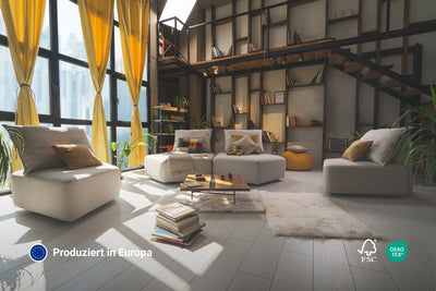 Katrina modular sofa with sleep function