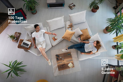 Katrina modular sofa with sleep function