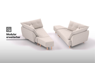 Modular sofa Mike with sleeping function