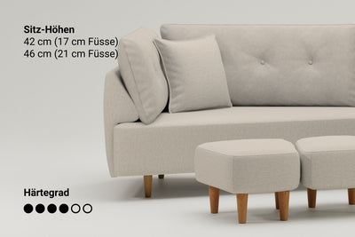 Modular sofa Mike with sleeping function