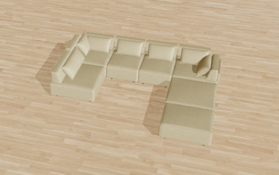 Outlet - Modulares Sofa Louis mit Schlaffunktion