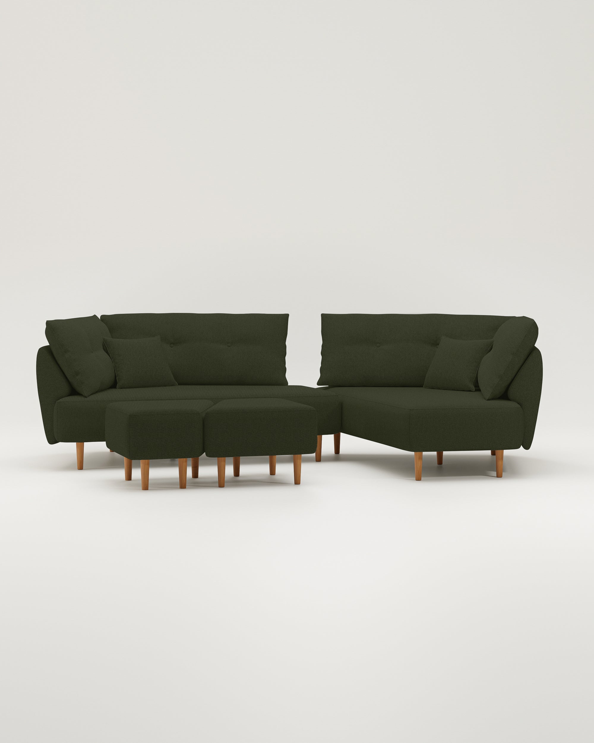 Outlet - Modular sofa Mike with sleep function