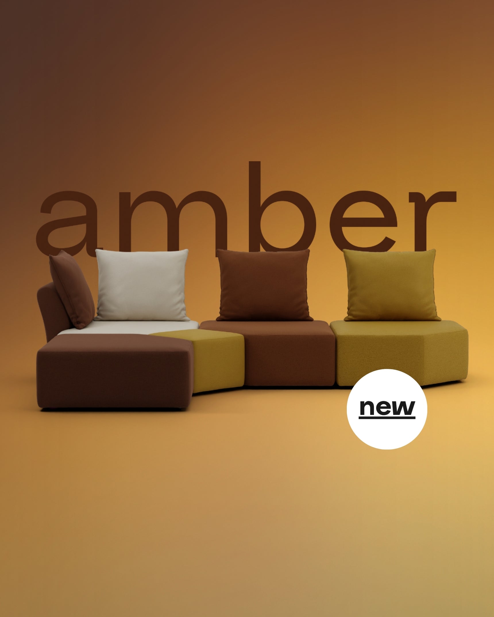 Special Edition Amber - Modulares Sofa Katrina