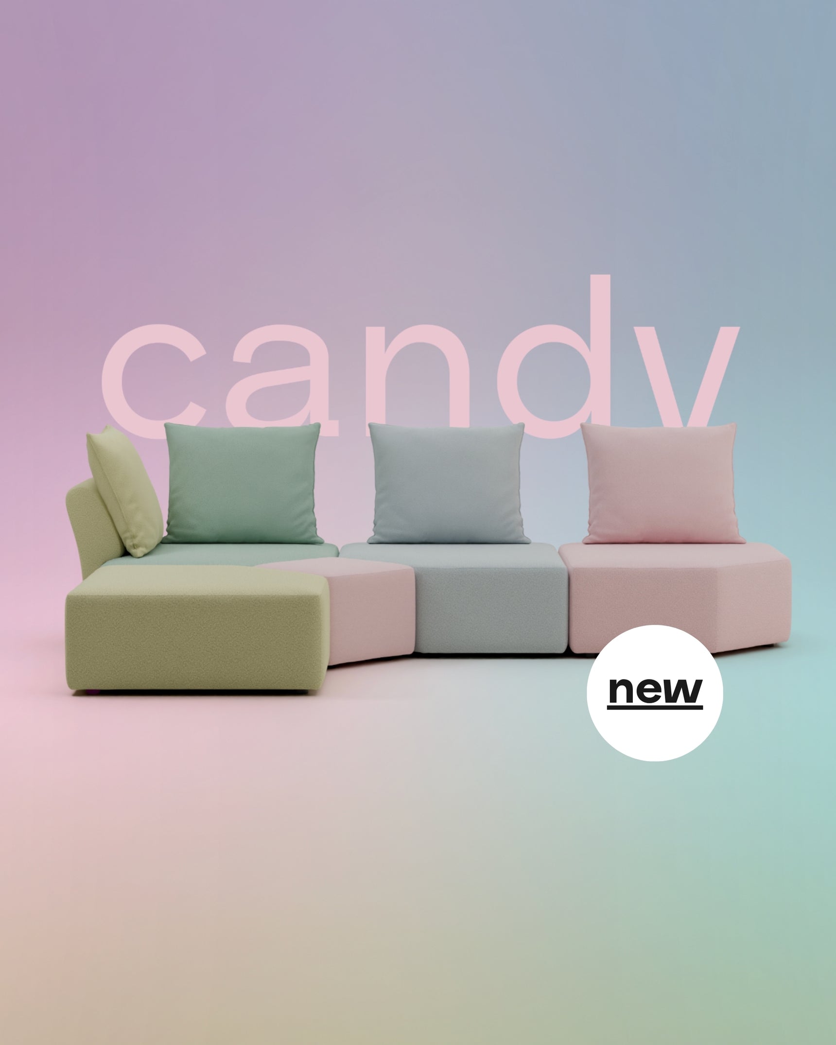 Special Edition Candy - Modulares Sofa Katrina