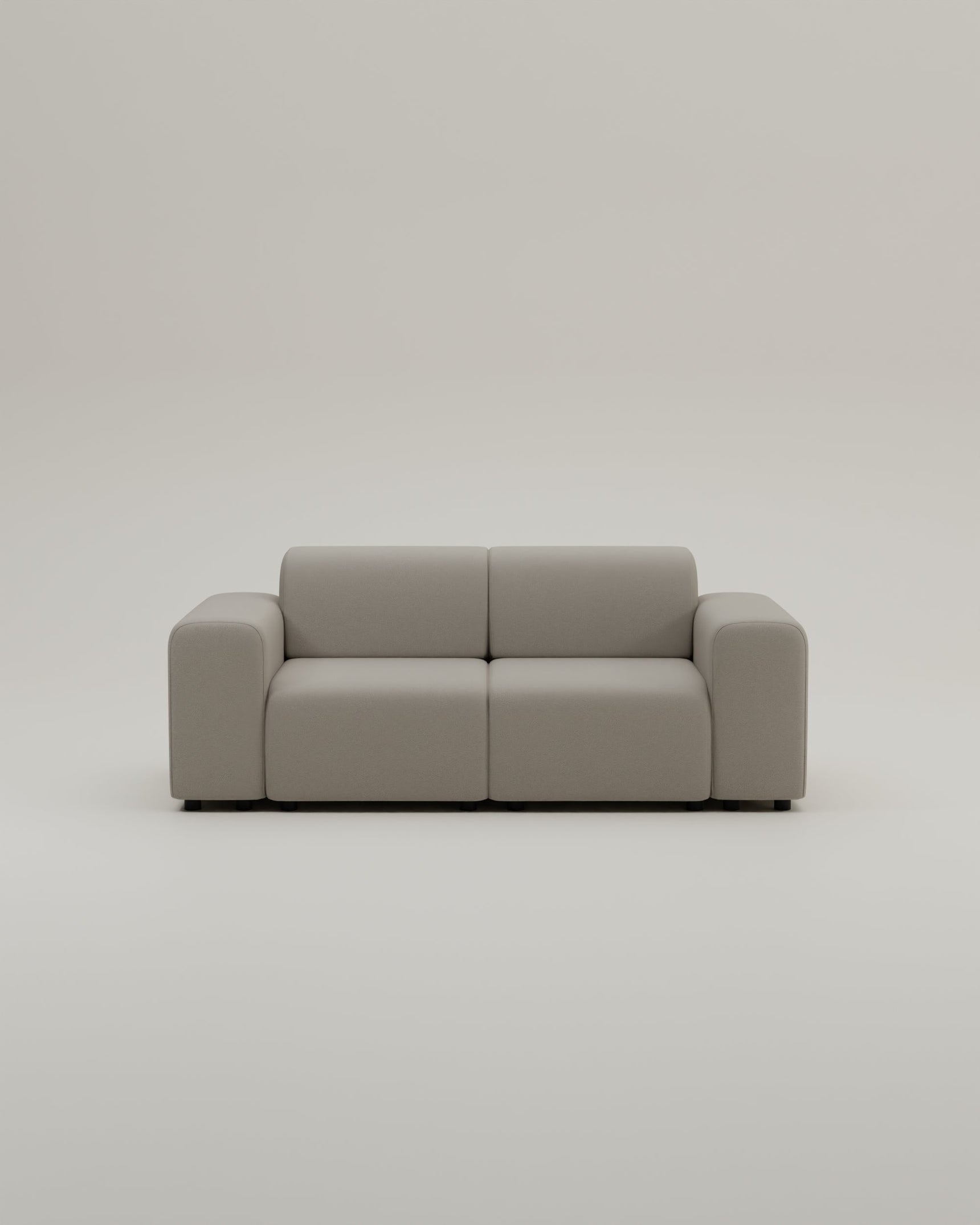 Modulares Sofa Nina 2-Sitzer mit Schlaffunktion
