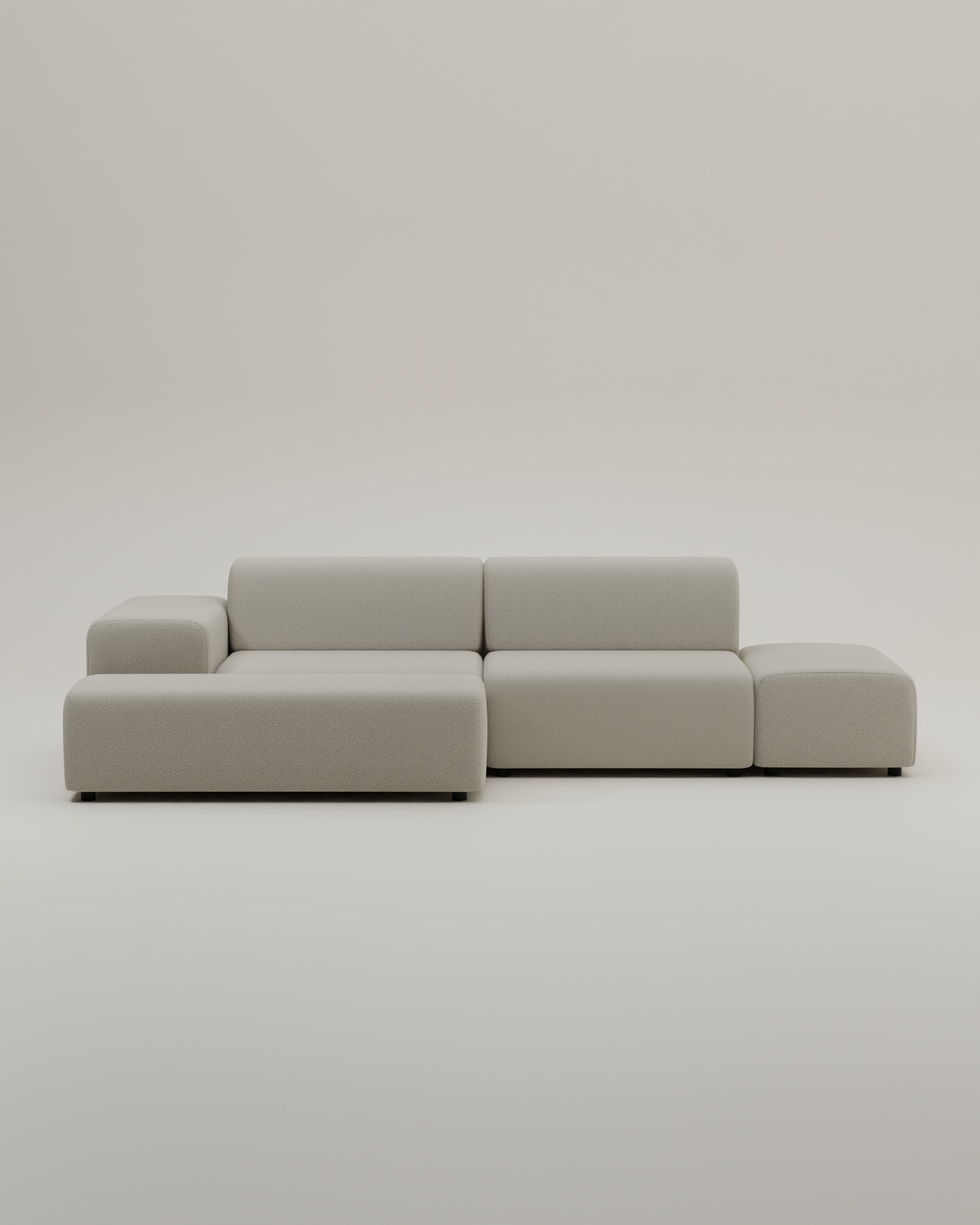 Modulares Ecksofa Nina 4-Sitzer mit Schlaffunktion