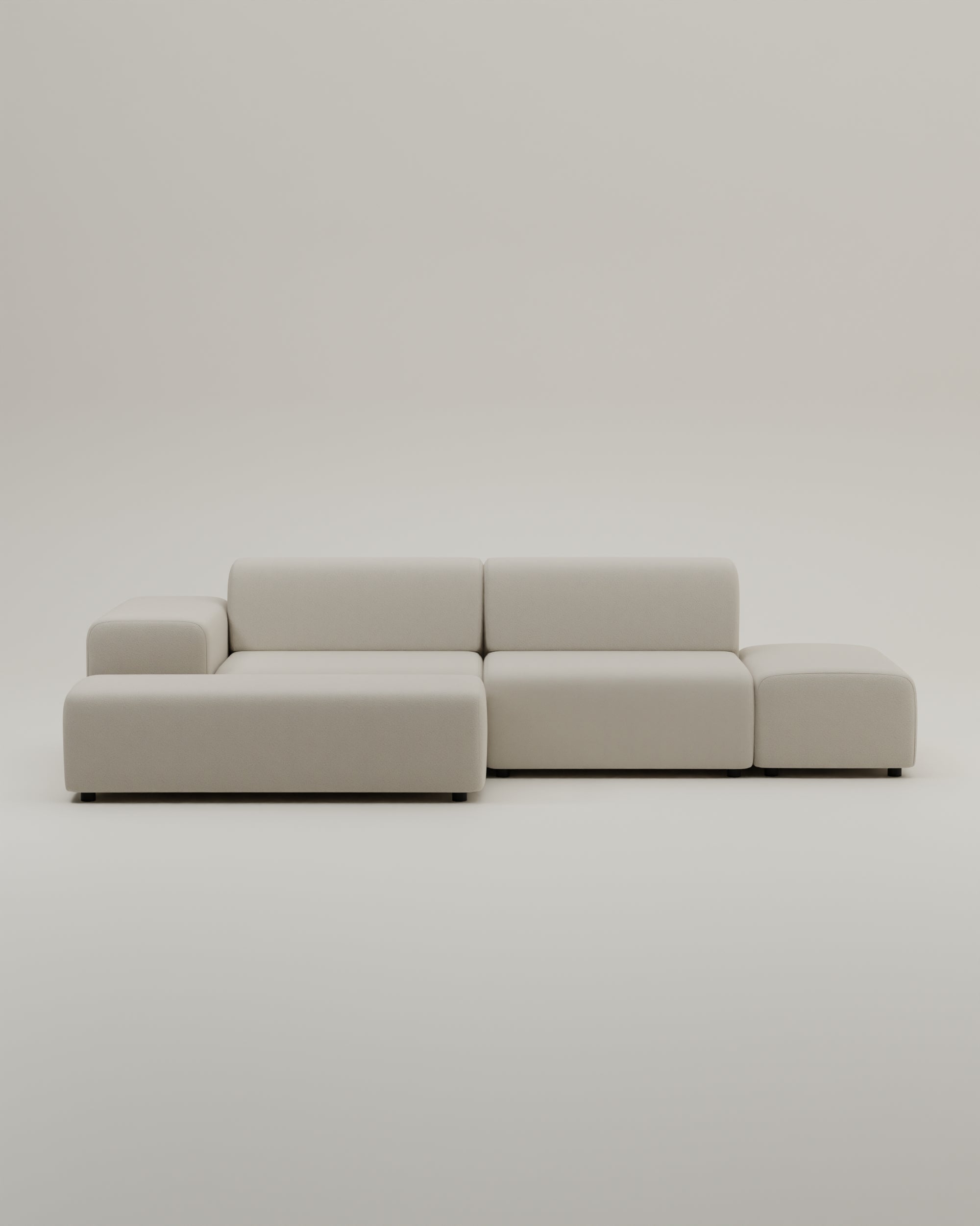 Modulares Ecksofa Nina 4-Sitzer mit Schlaffunktion
