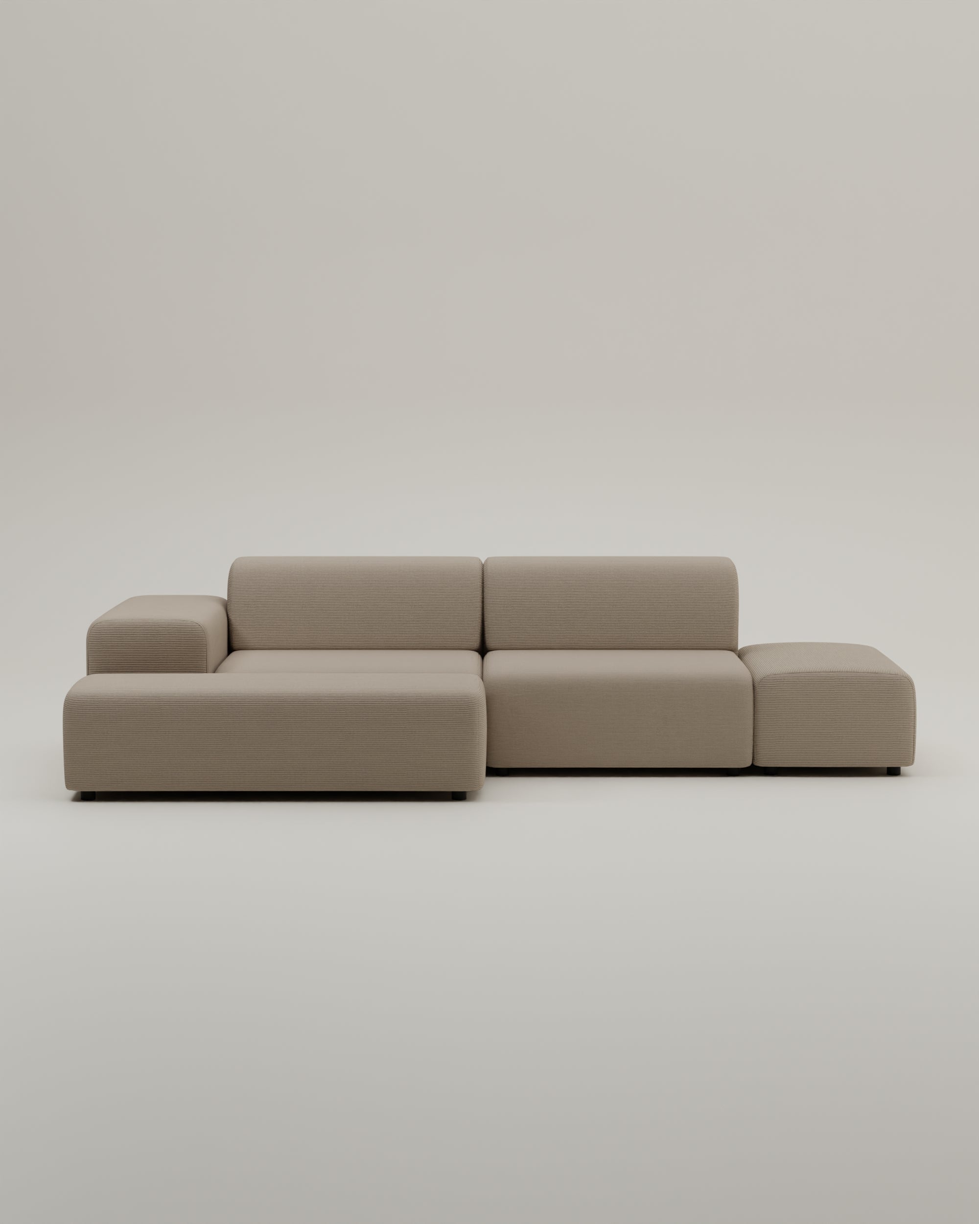 Modulares Ecksofa Nina 4-Sitzer mit Schlaffunktion