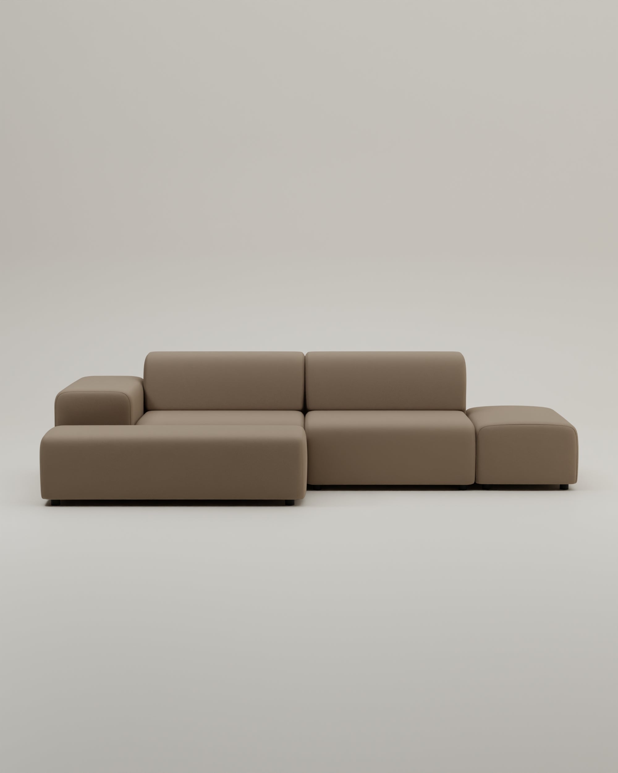 Modulares Ecksofa Nina 4-Sitzer mit Schlaffunktion