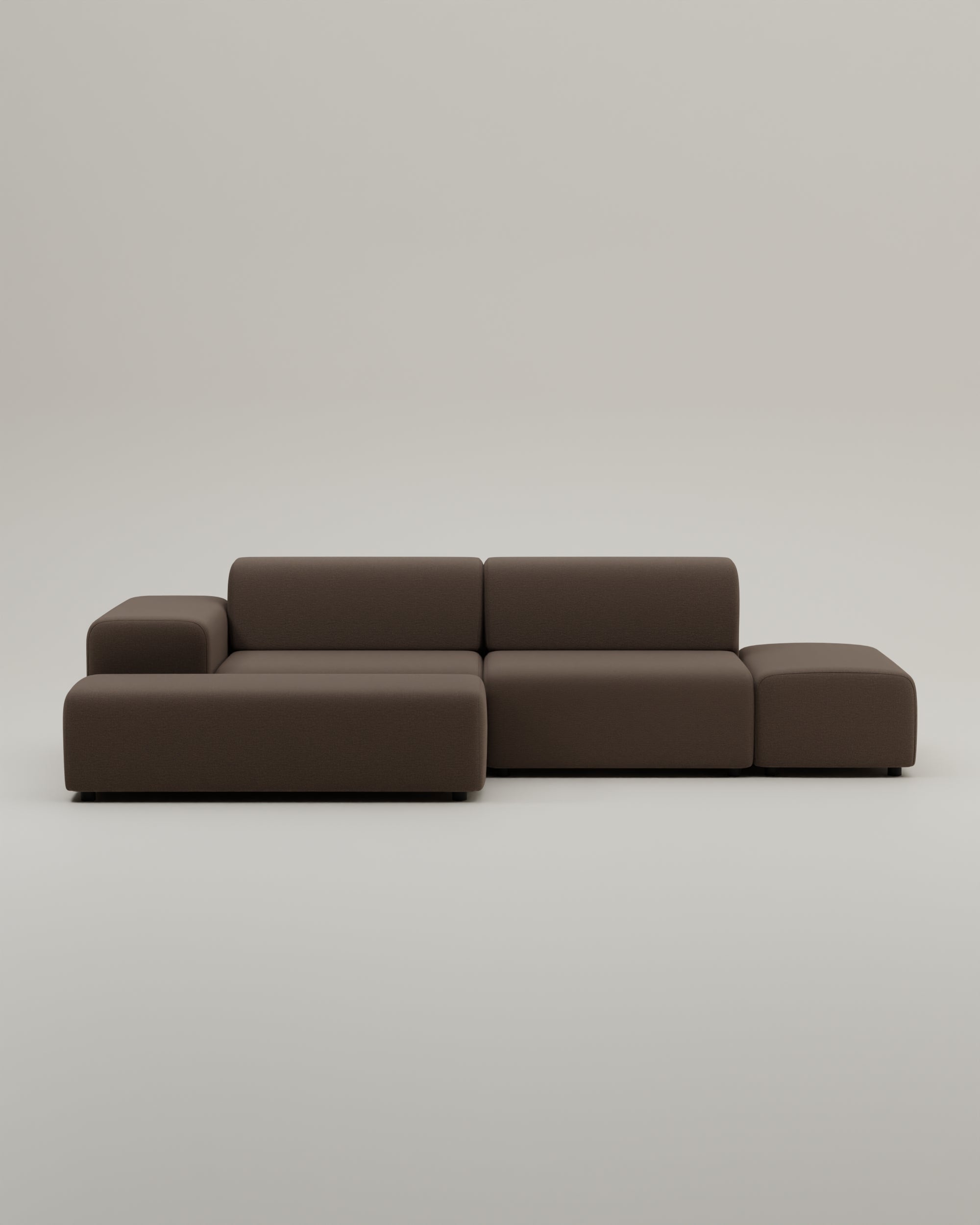 Modulares Ecksofa Nina 4-Sitzer mit Schlaffunktion