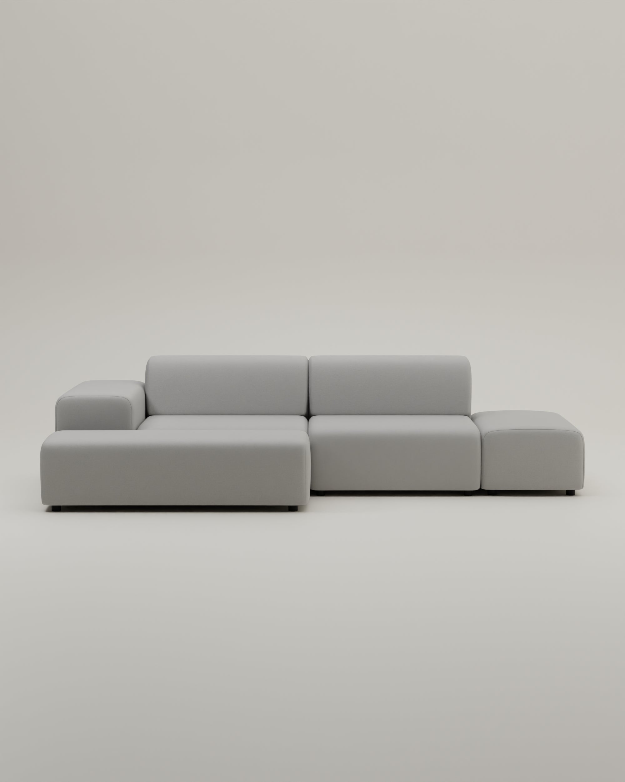 Modulares Ecksofa Nina 4-Sitzer mit Schlaffunktion