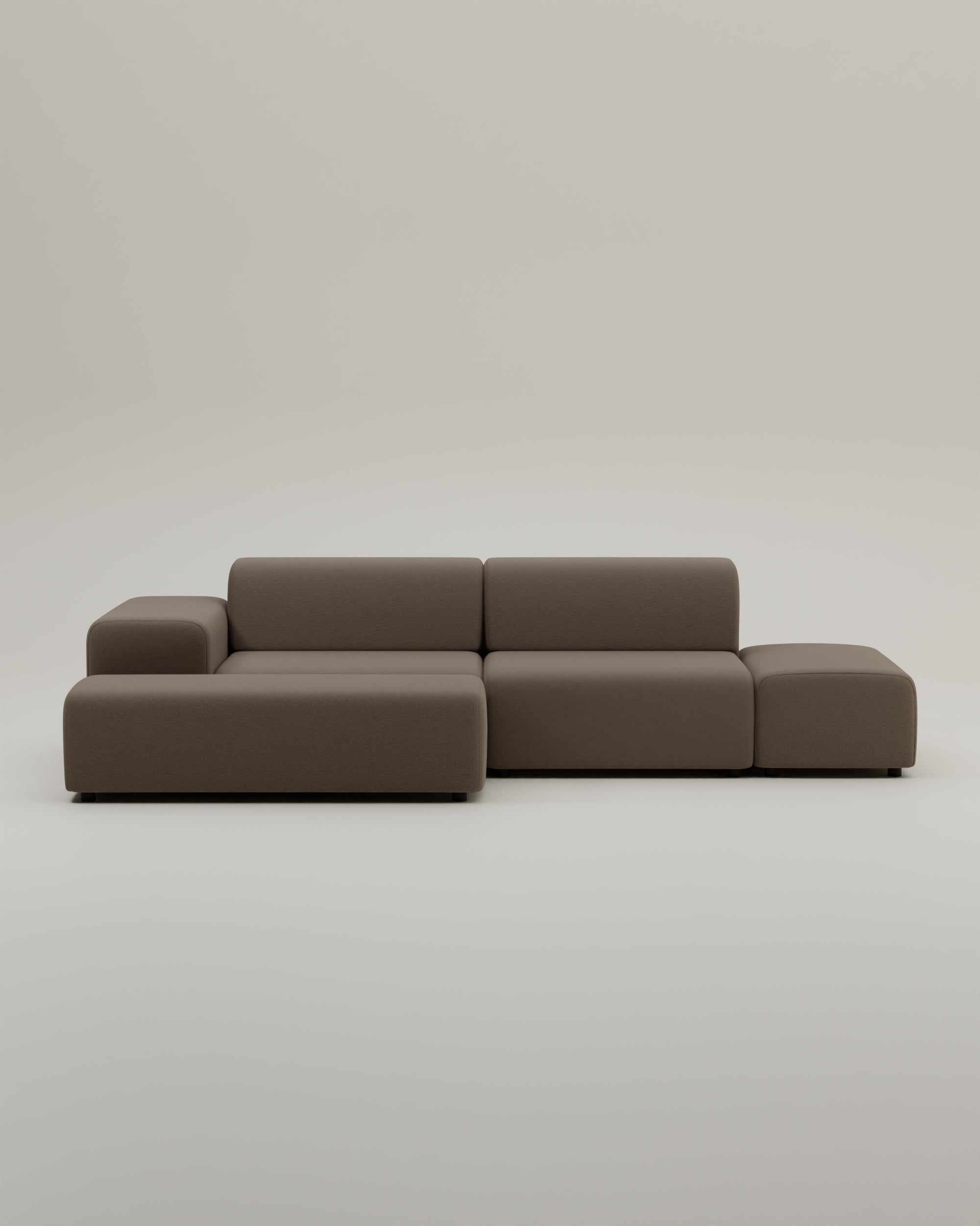 Modulares Ecksofa Nina 4-Sitzer mit Schlaffunktion