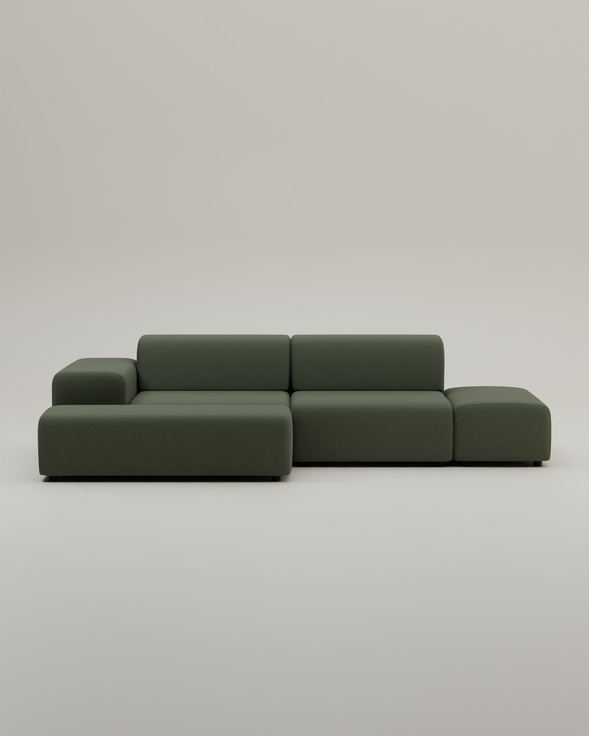 Modulares Ecksofa Nina 4-Sitzer mit Schlaffunktion