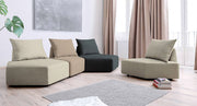 Modulares Sofa Katrina mit Schlaffunktion - Stoff Nova