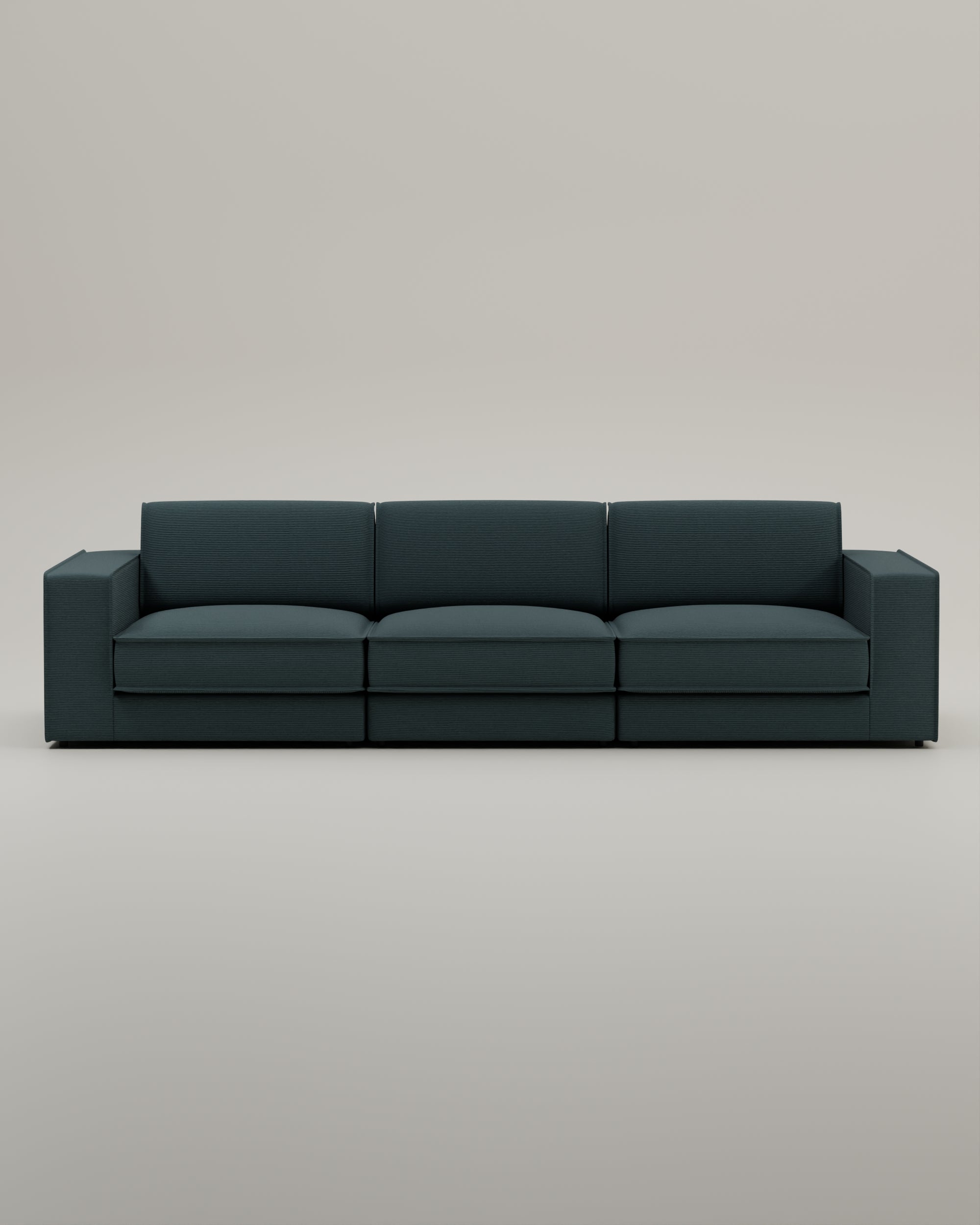 Modulares Sofa Terra 3-Sitzer mit Schlaffunktion